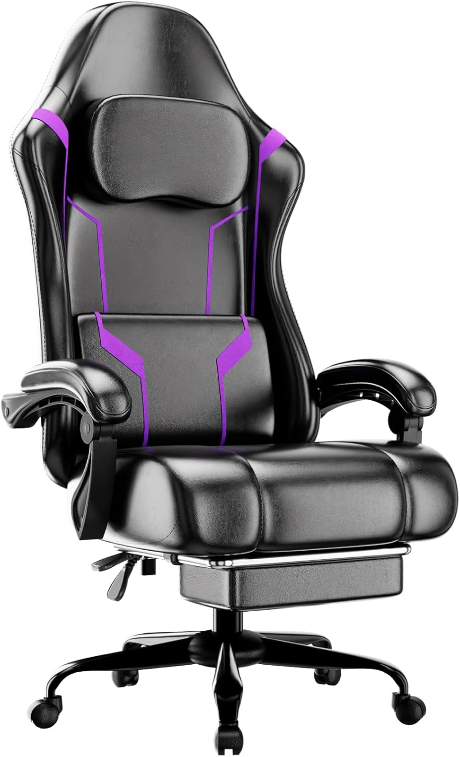 Home Office Image - Эргономичное игровое кресло с подушкой на