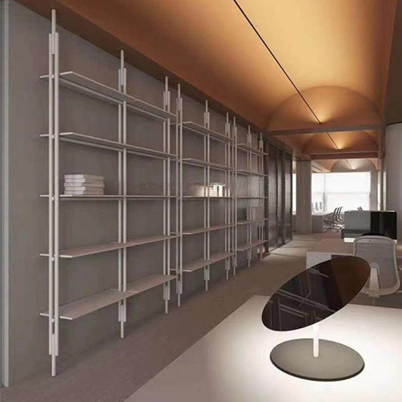 Home Office Library - Итальянский минималистичный офисный книжный шкаф, скандинавский