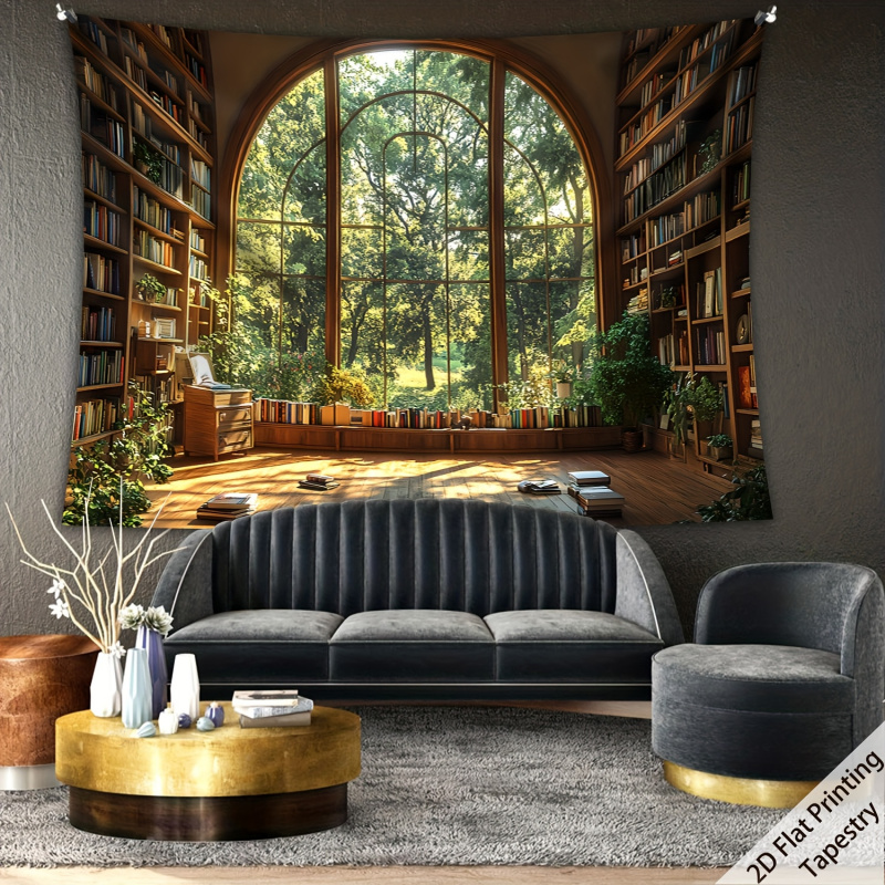 Гобелен VIKAMA «Лесная библиот – обзор и цена Home Office Library