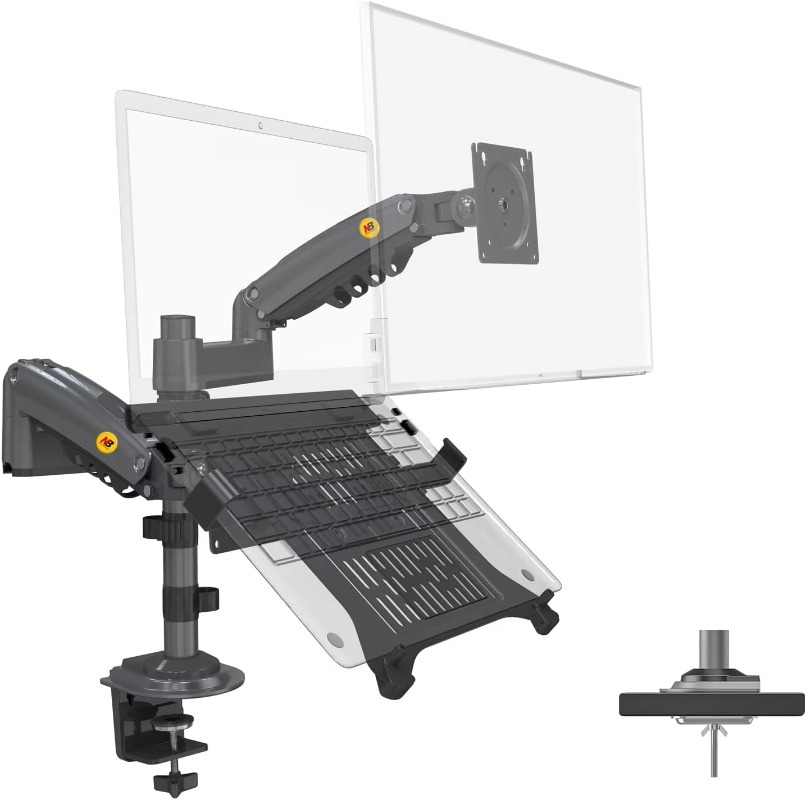 Комбинированное крепление для  – обзор и цена Monitor Arm Dual