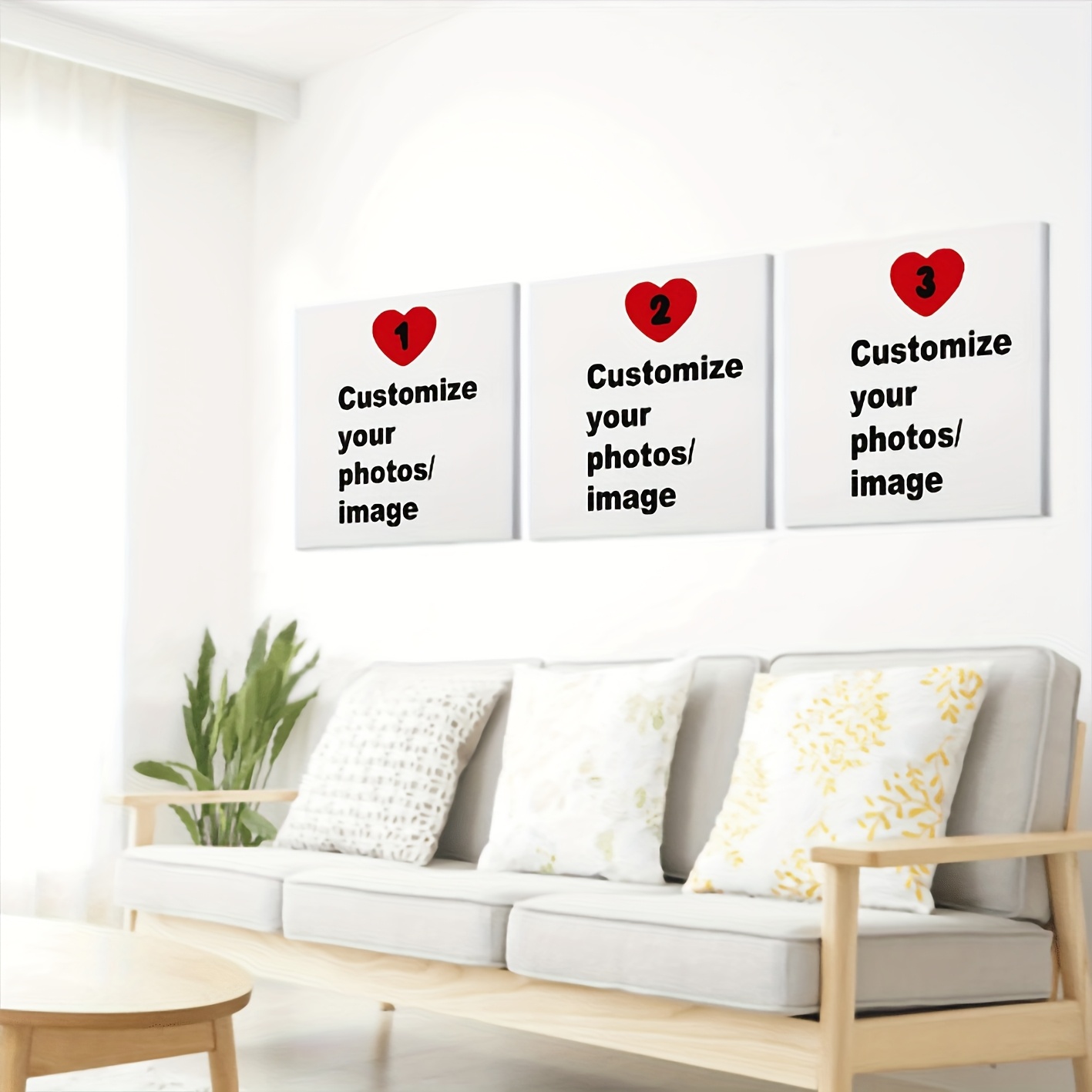 3 шт./компл., квадратный холст – обзор и цена Home Office Photos