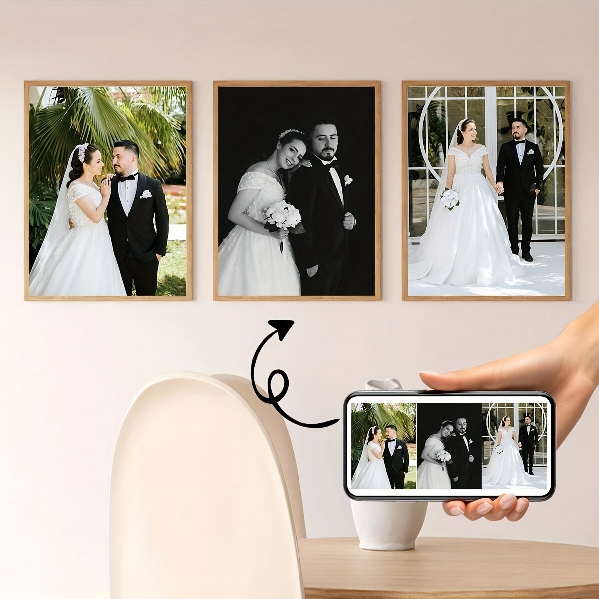 3 шт./компл., квадратный холст – обзор и цена Home Office Photos